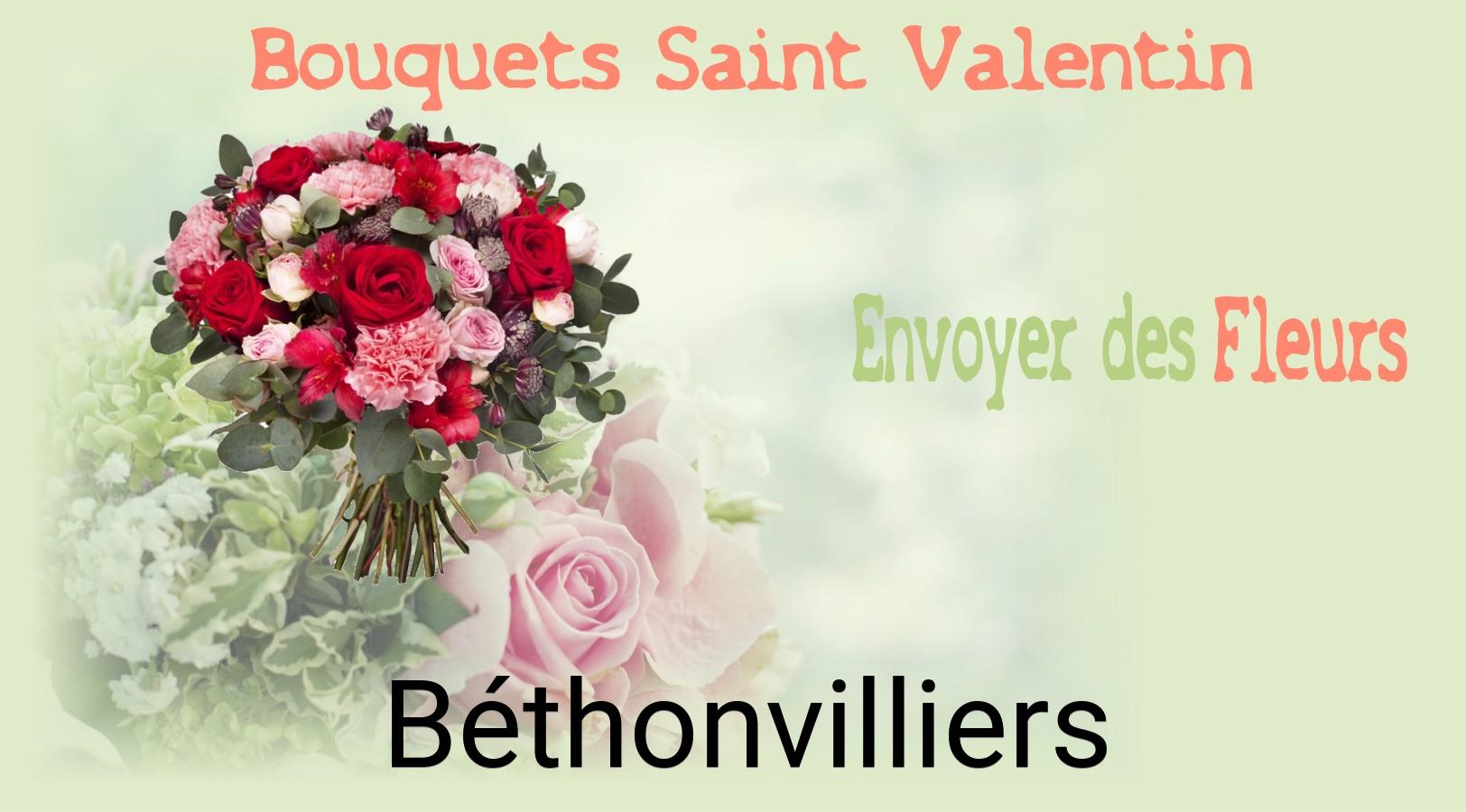 Roses de Saint-Valentin livrées à Béthonvilliers